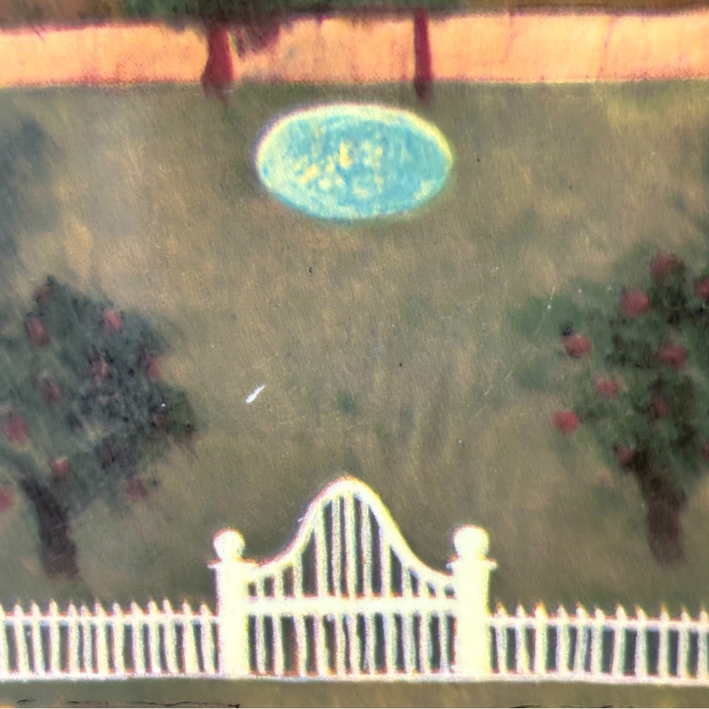Country Village by Block Gear Chop Plate/Round Platter 12-1/4โ SOLD SEPARATELY - Picture 6 of 9
